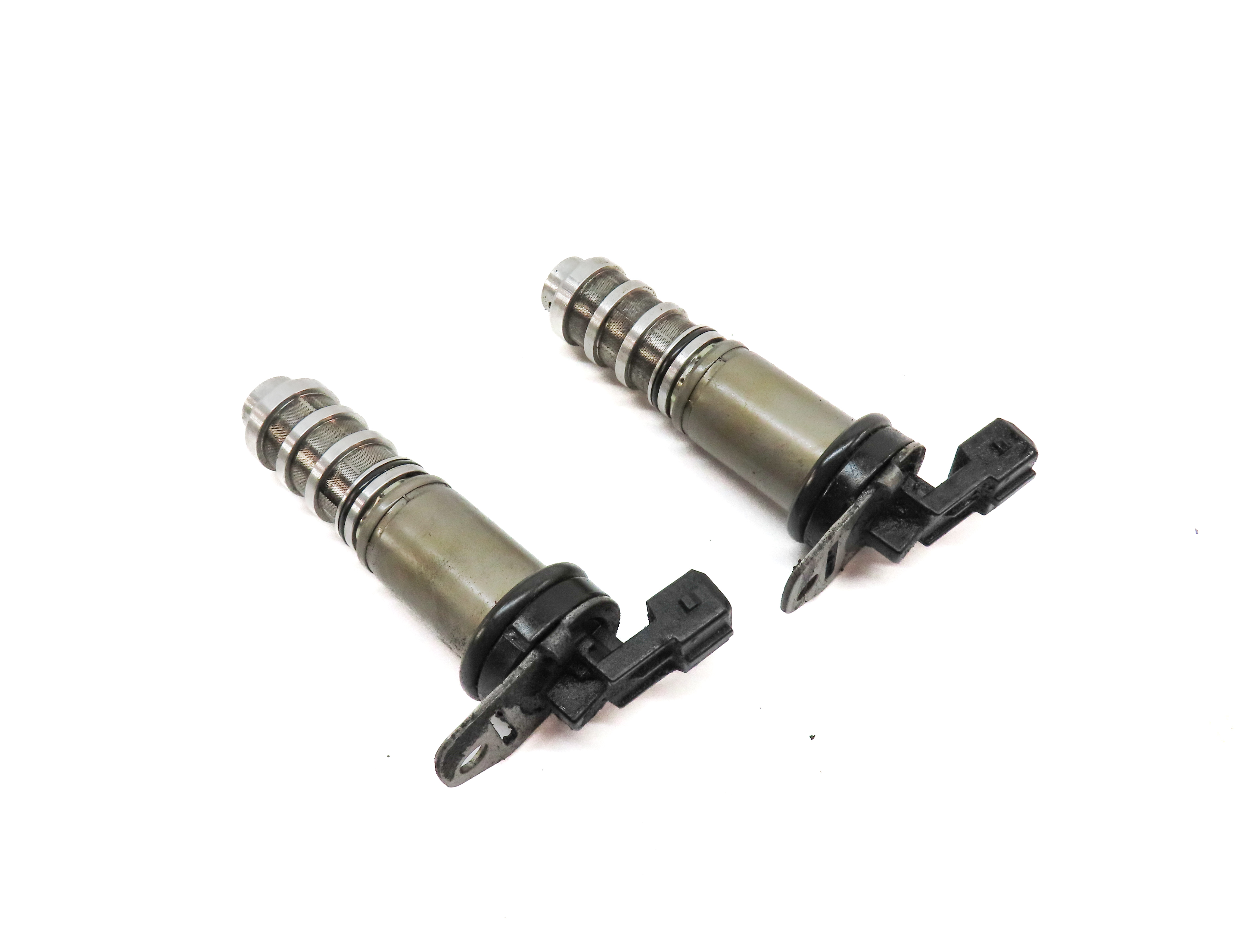 14 BMW X3 (F25) 3.0L (N55) ENGINE VARIABLE VALVE TIMING VANOS VVT SOLENOID SET/2 — exact item pictured